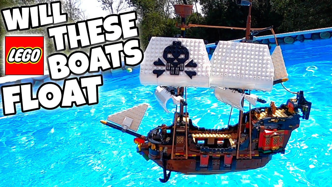 DO THESE LEGO BOATS FLOAT? ⛵️  #5