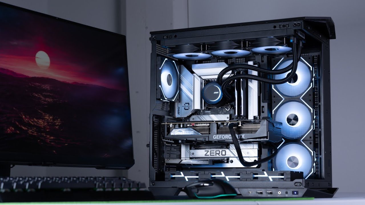 Building My Ultimate Productivity and Gaming PC | MSI Project Zero | MAG Pano 100L PZ Case