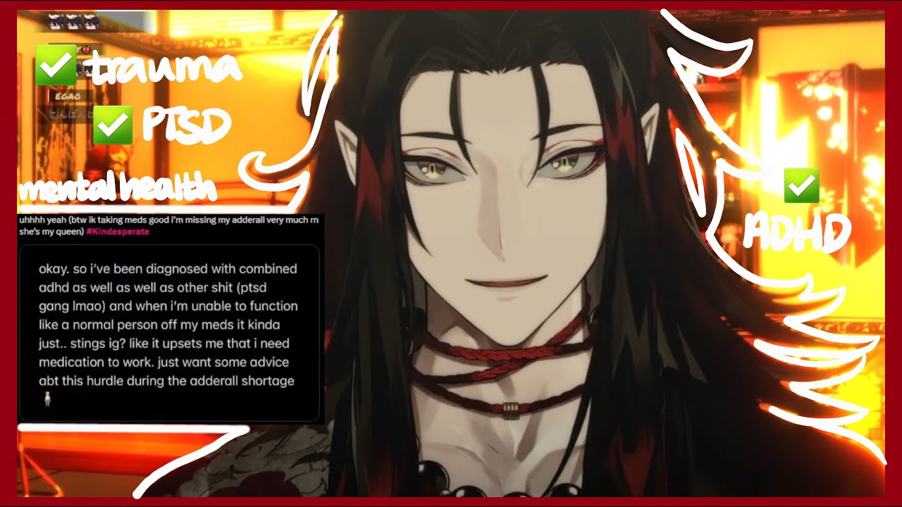 vox talks about trauma, ptsd, adhd, and meds (to those who are struggling) #voxakuma 【NIJISANJI EN】