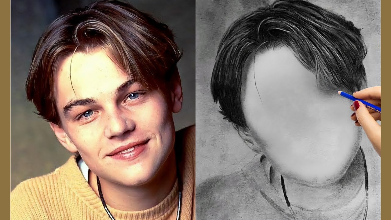 Titanic drawing | Leonardo DiCaprio as Jack Dawson