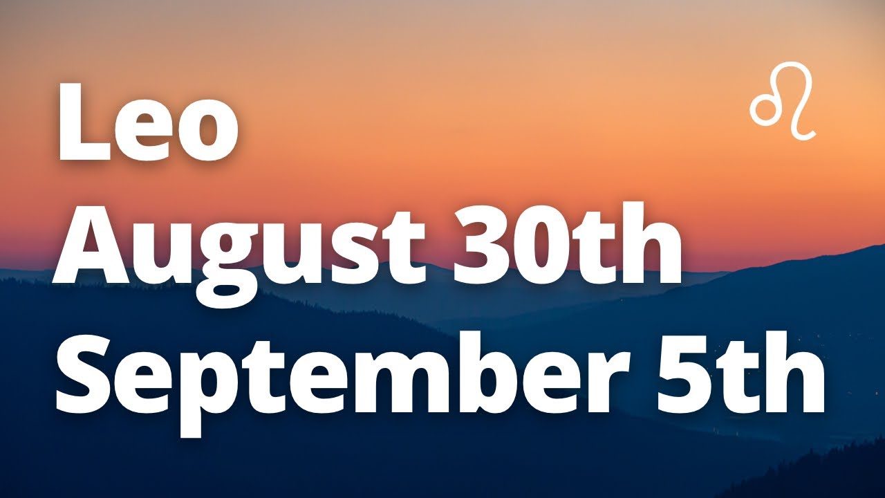 LEO - AN OPPORTUNITY Arrives SUDDENLY! Ancestral Healing! August 30th - September 5th Tarot Reading