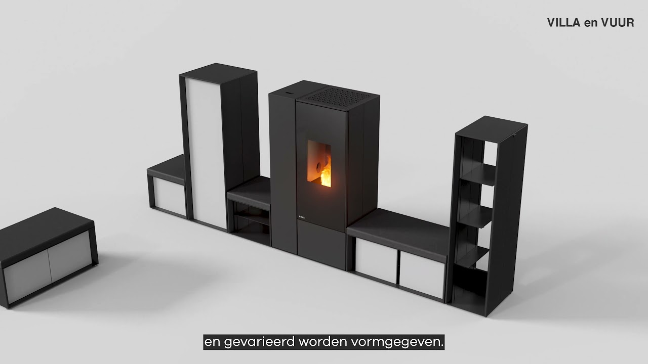 Personaliseer je interieur met RIKA CONNECT PELLETKACHEL