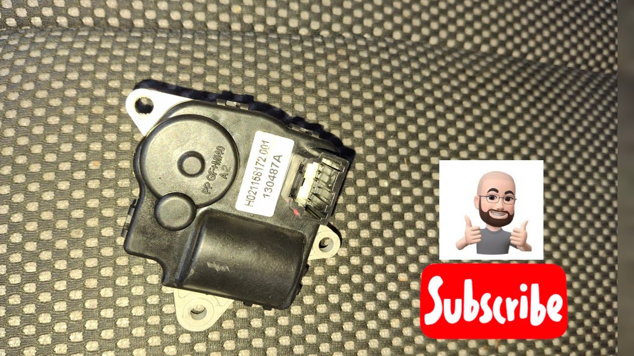 2013 Chevrolet Equinox,  solo sale aire por los pies remplazar actuador, door actuator
