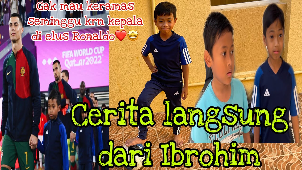 QATAR 2022: VIRAL❗️ULUL ALBAB EL IBRAHIM, PLAYER ESCORT RONALDO MAIN KERUMAH, SERU BANGET❗️❗️