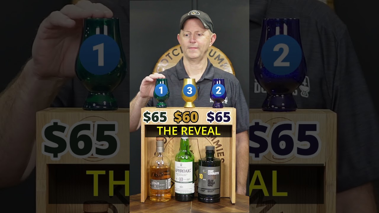 Best 10 Year Old Peat - Ledaig 10, Laphroaig 10, Port Charlotte 10 #blindchallenge #scotch #whiskey