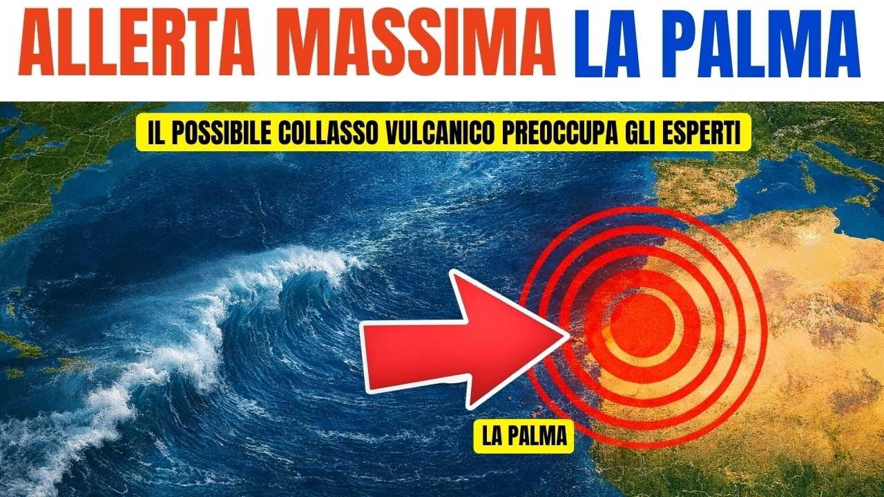 ALLERTA: La Palma potrebbe scatenare un megatsunami globale