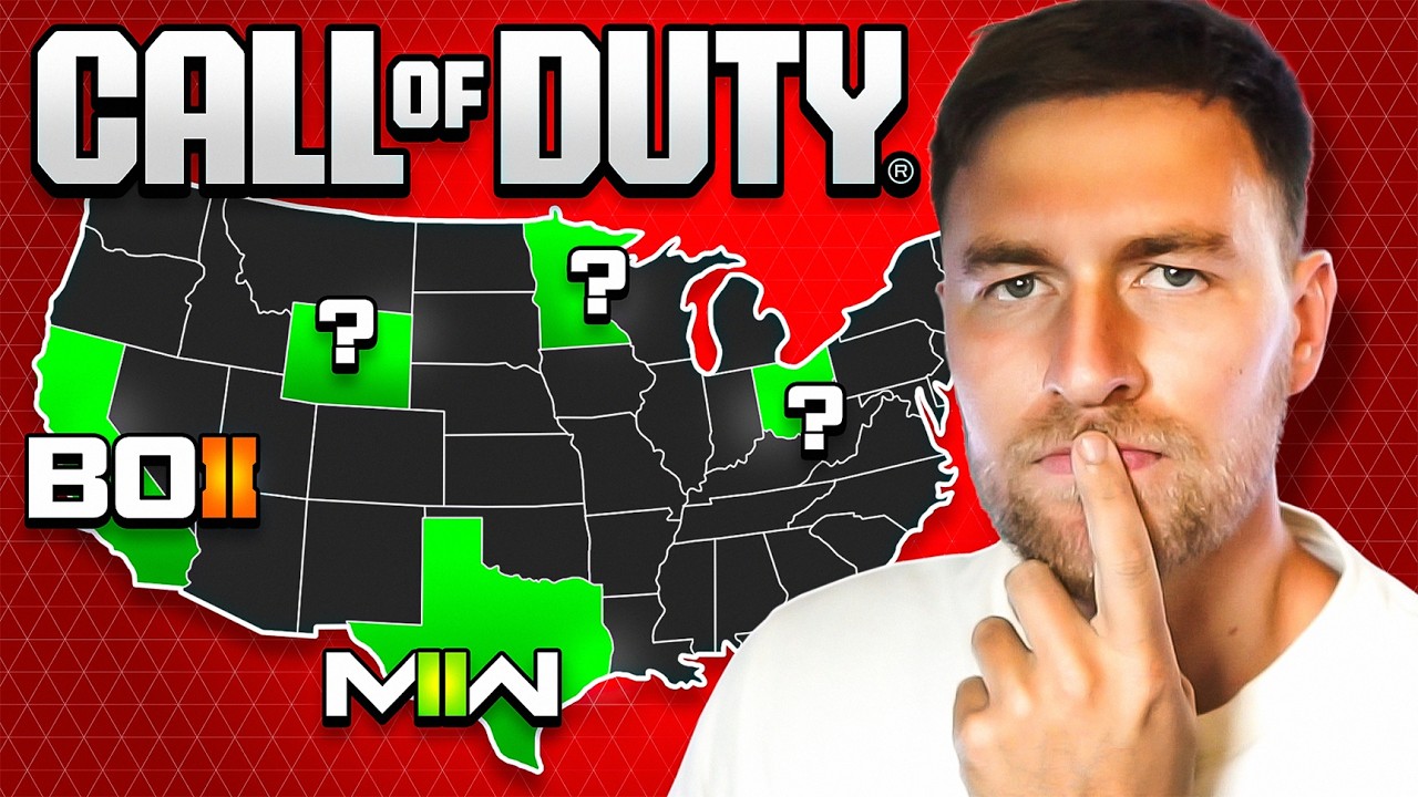 Сможете ли вы посетить каждый штат США в Call of Duty?