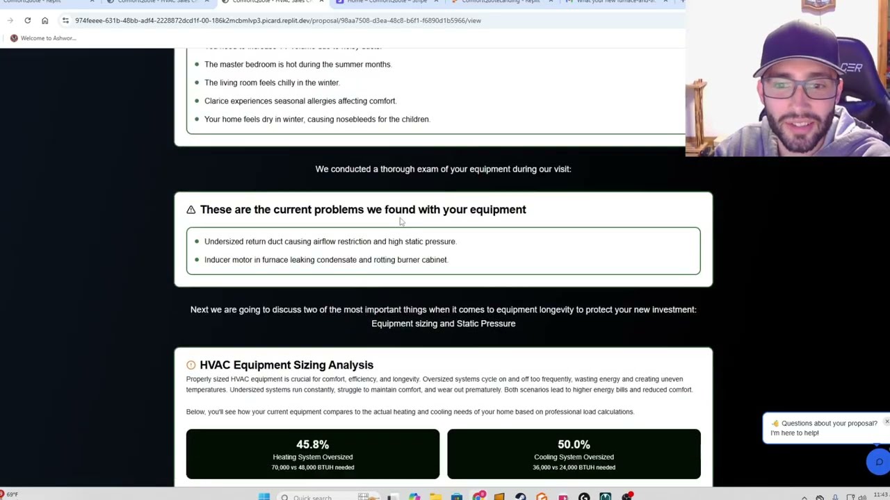 Comfort Quote Demo | The Best HVAC Proposal & Estimating Software for Contractors