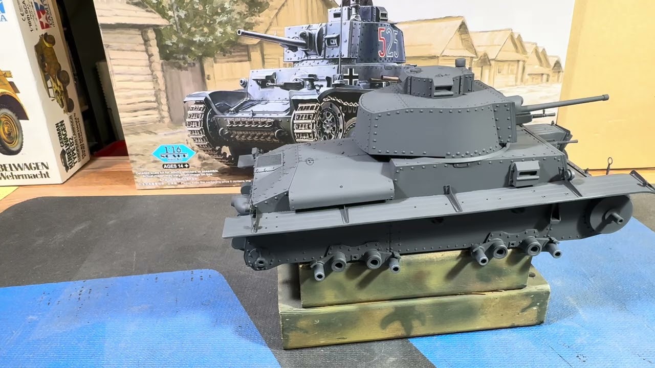 1/16 HobbyBoss Pzr 38t, сборка, часть 4