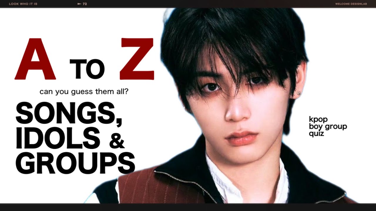 [BOY GROUP] A TO Z | KBGZONE (KPOP GAMES)