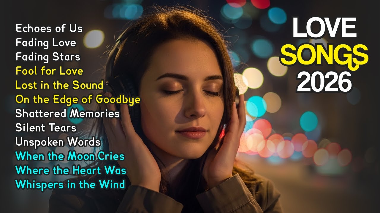 Beautiful Songs 2026 | Sad Love Playlist Heartfelt & Easy~Listening Ballads Lyrics 2026 #lovesongs