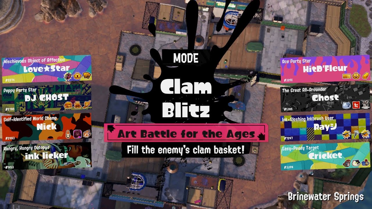 Challenge: Art Battle for the Ages - Splatoon 3