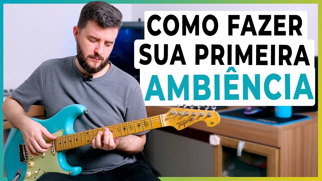 Como fazer fundo para pregação na guitarra worship | Cifras 🎸🔥