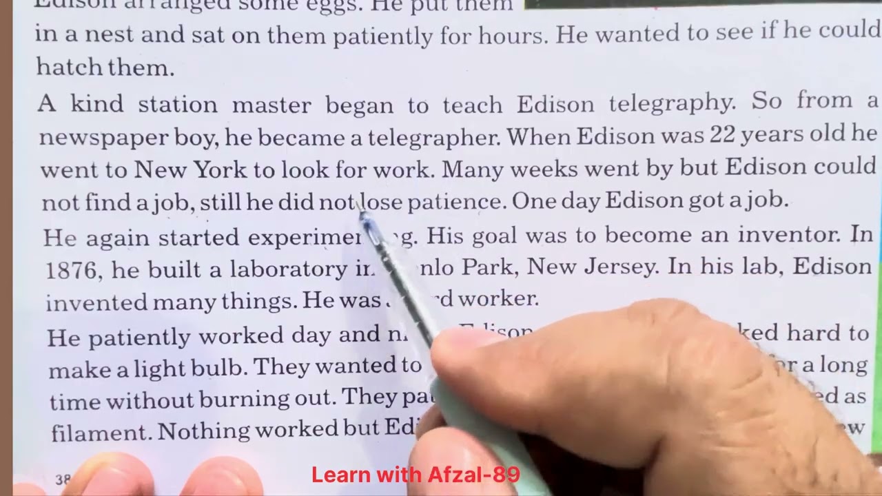 Spoken English Learning Videos || Learn through book📕reading.