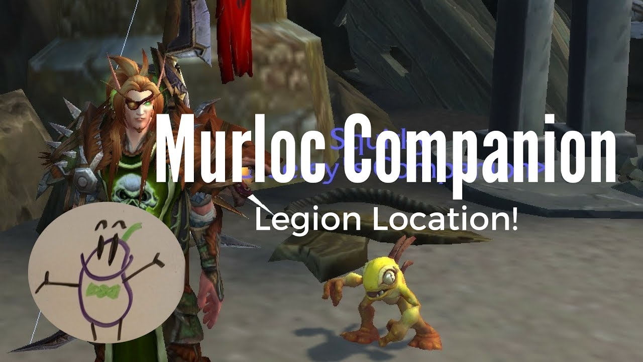 NEW Murloc Companion Pet Location! - Squirky the Murloc - World of Warcraft