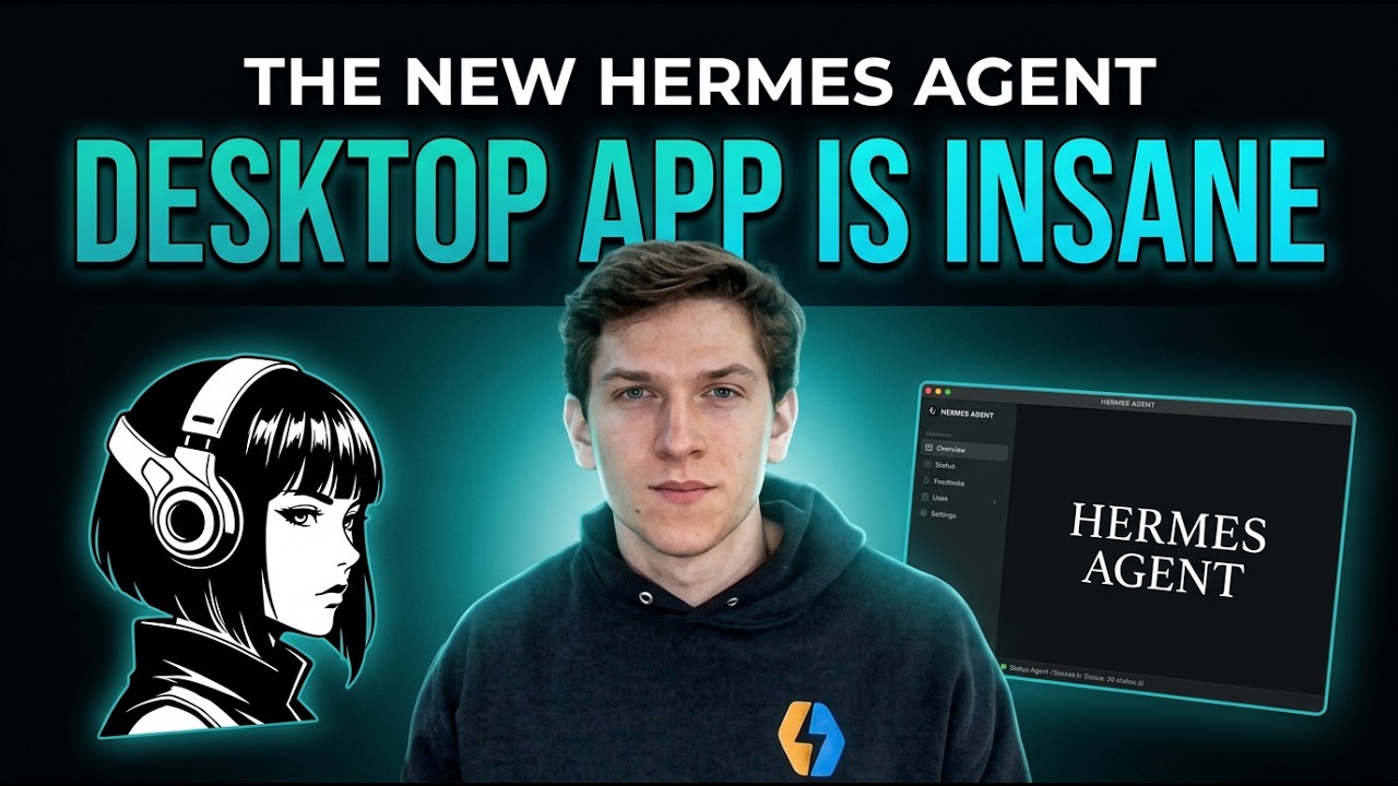 The New Hermes Agent Desktop App Is Insane