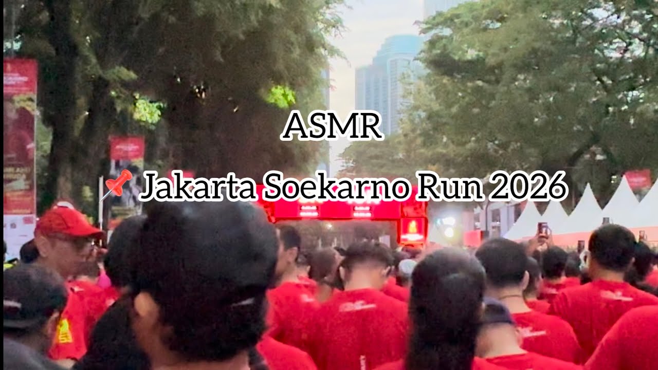 JAKARTA RUNNIVERSARY SOEKARNO 2026 at GBK | (Run, Sorak Sorai, Eat) 🏃‍♀️‍➡️🏃‍➡️🏃‍♂️‍➡️🍌🥤