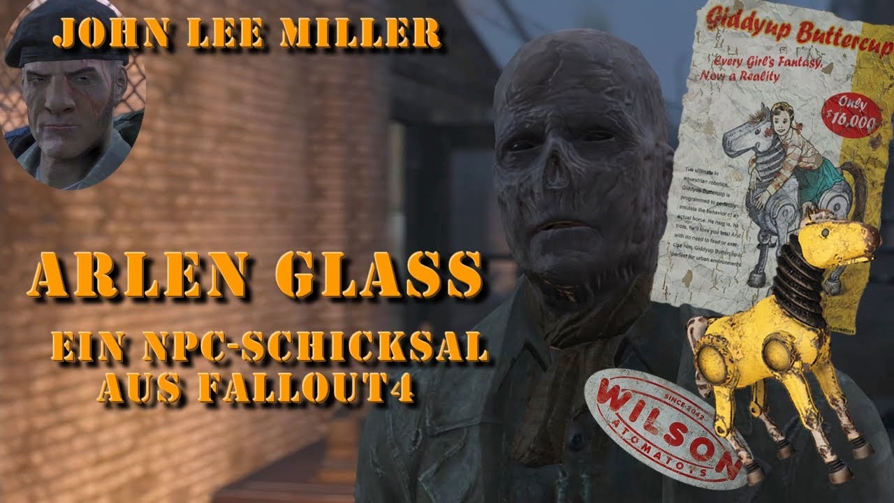Army Ranger John Lee Miller   Arlen Glass, ein NPC Schicksal aus Fallout4