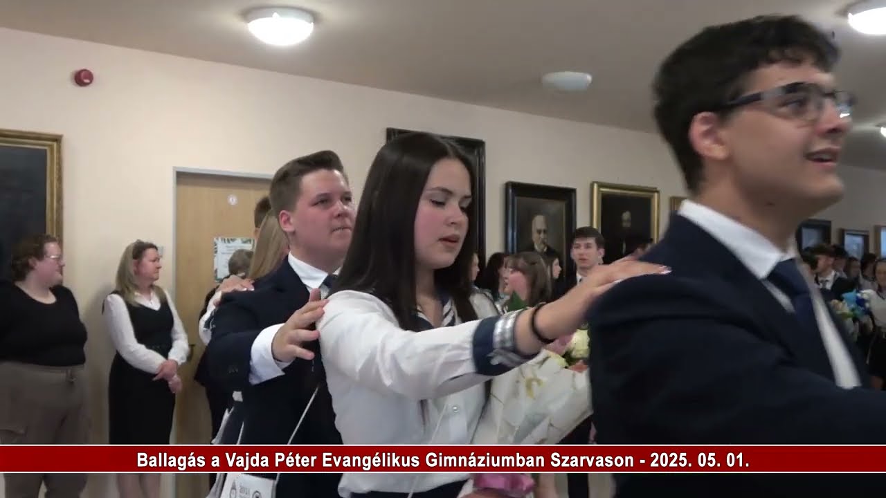 Ballagás a Vajda Péter Evangélikus Gimnáziumban 2025