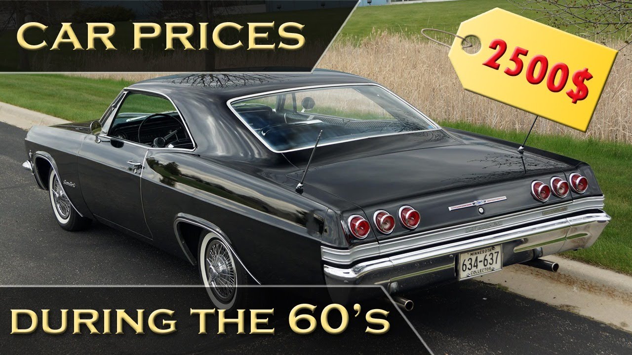 Car prices in 60's - how much did cars cost back then?