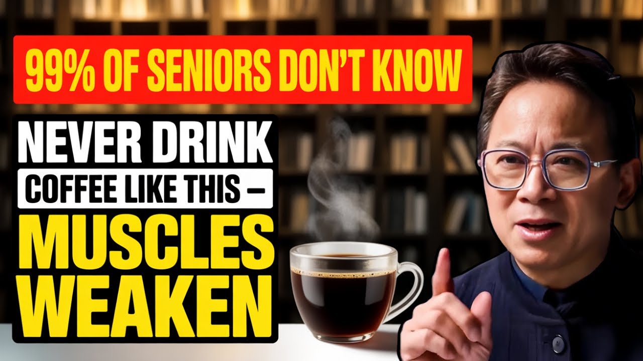 Over 60s The Wrong Way to Drink Coffee That Speeds Muscle Loss | DR  WILLIAM LI