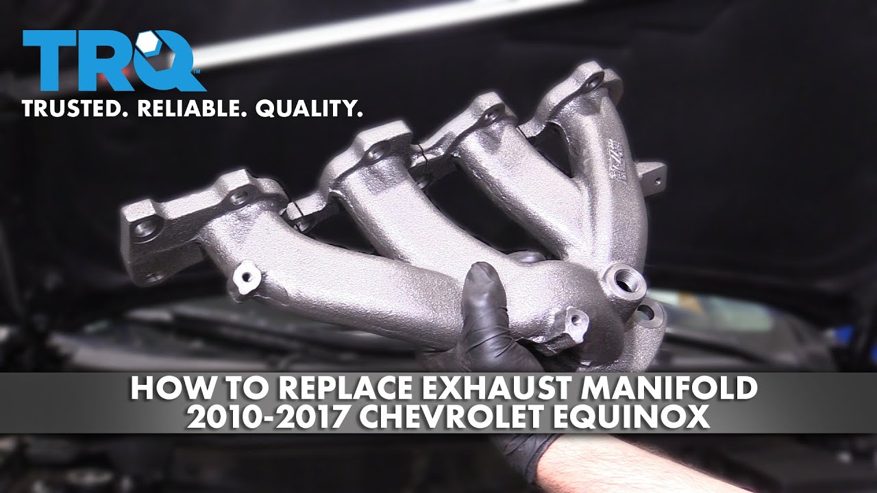 Как заменить выпускной коллектор Chevrolet Equinox 2010-2017