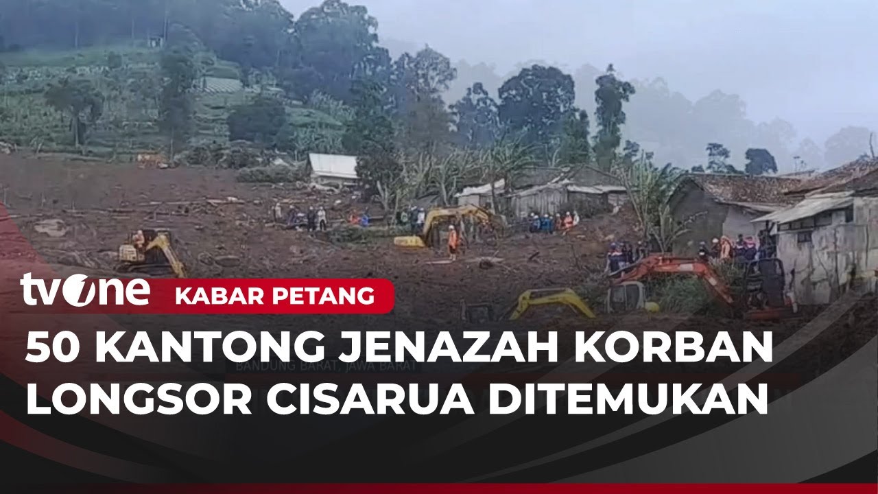 Pencarian Korban Longsor Terhalang Kabut dan Hujan | Kabar Petang