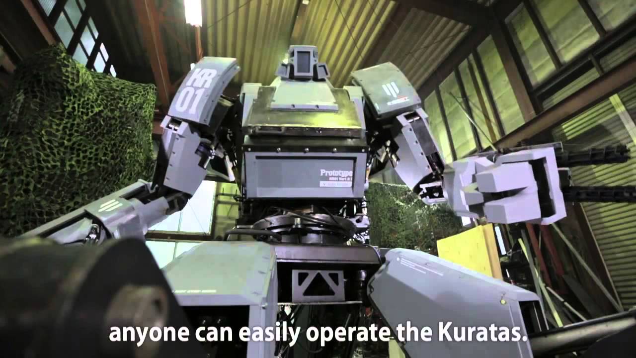 Упаравляйте роботом с iPad! HOW TO RIDE KURATAS (Suidobashi heavy industry)