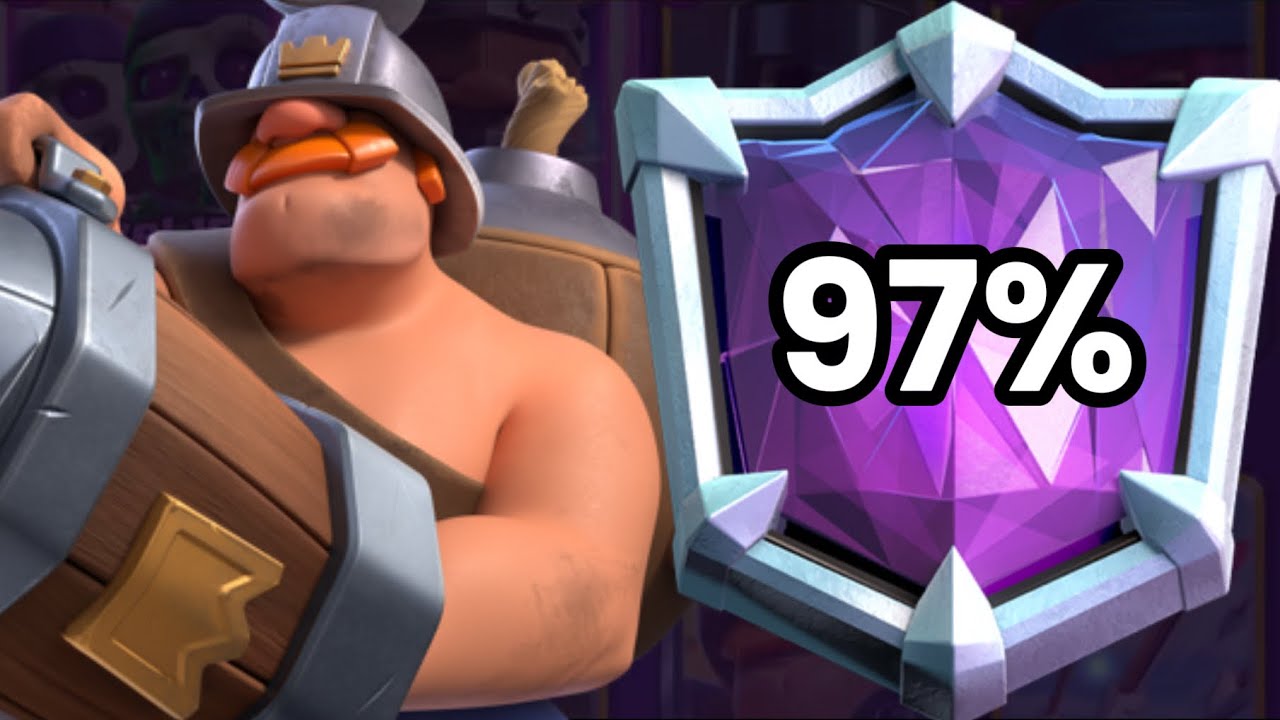 #1 CYCLE DECK IN CLASH ROYALE