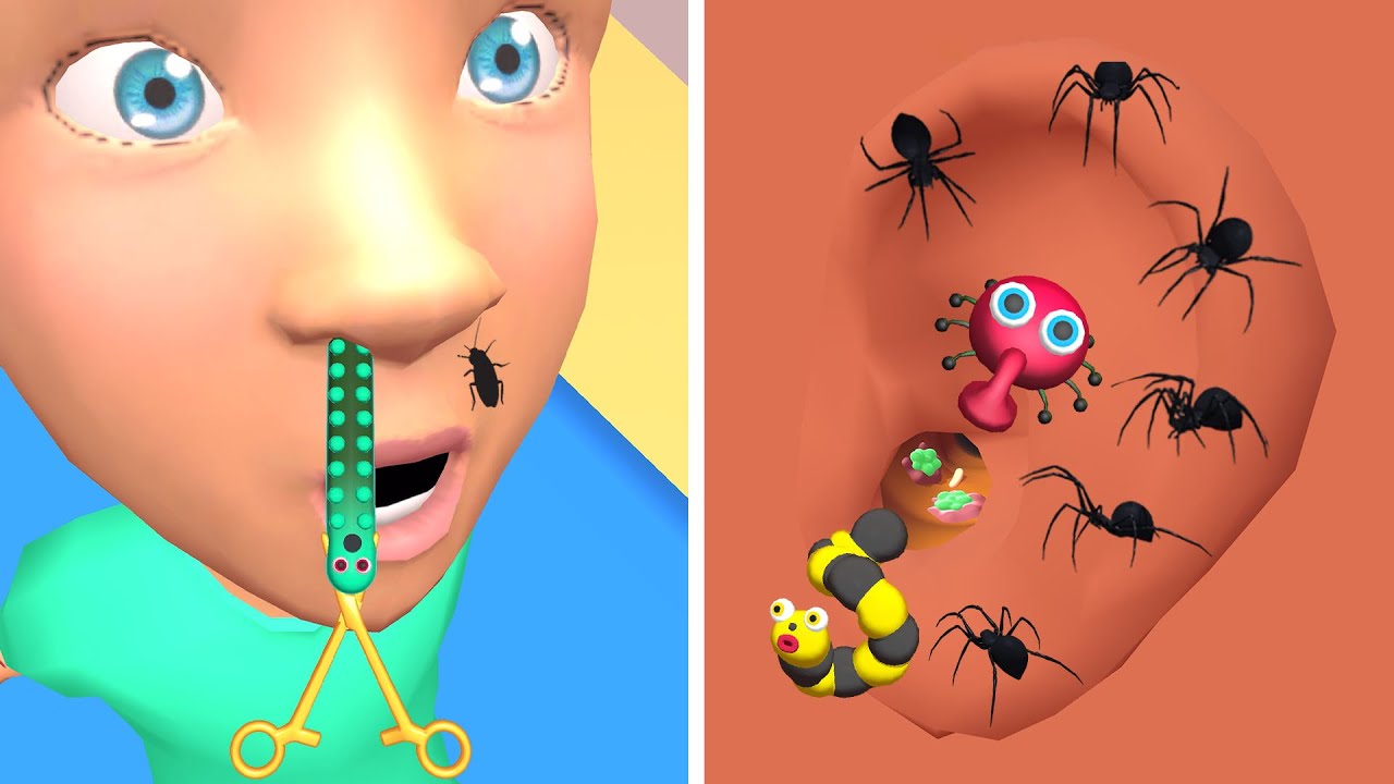 📌 Satisfying Parasites Cleaner Mobile Games NEW LEVEL  Playing 111 Tiktok Video...iOS,Android 456SK