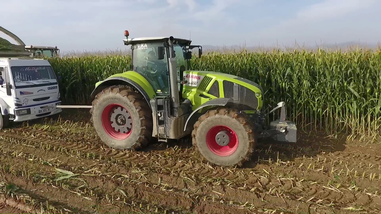 Ege Bölgesinin En Güçlü Traktörü - Claas 930 Axion