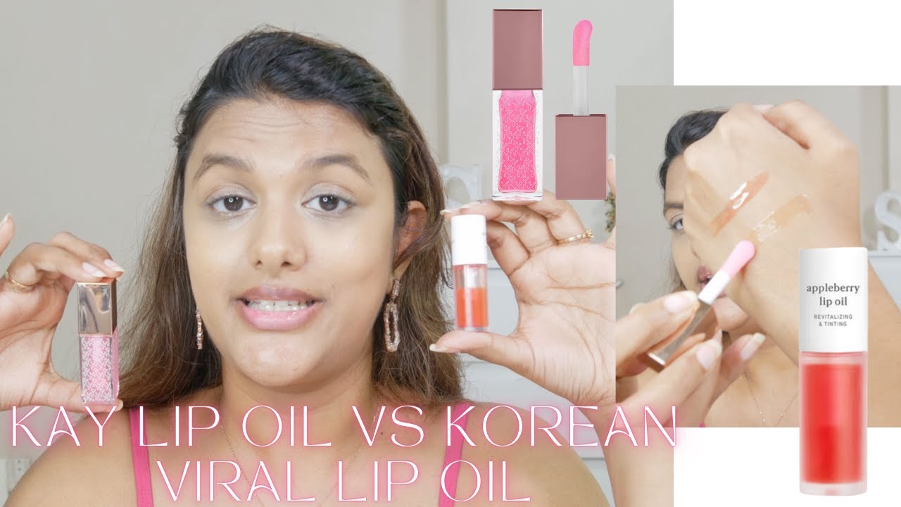 **NEW** Kay Beauty Lip Oil vs. VIRAL KOREAN NOONI Lip Oil Review - Which One Reigns Supreme?