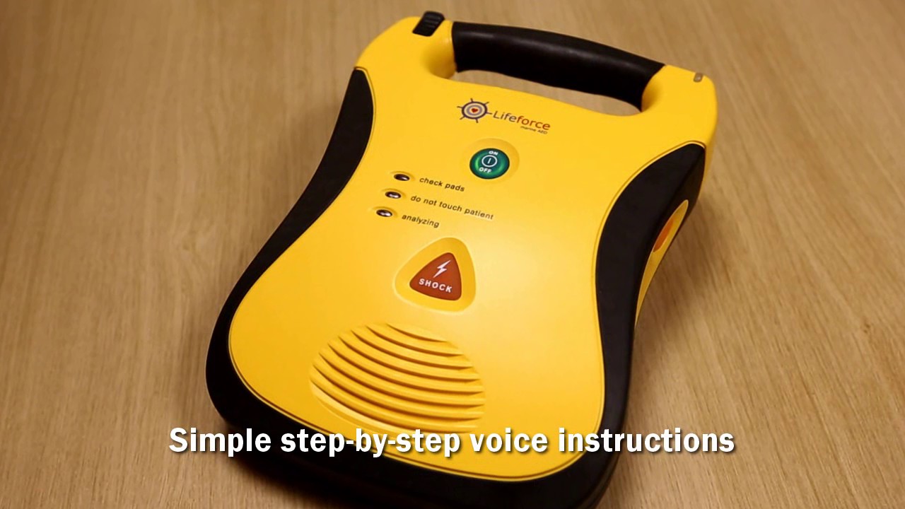 Martek Marine's Lifeforce AED