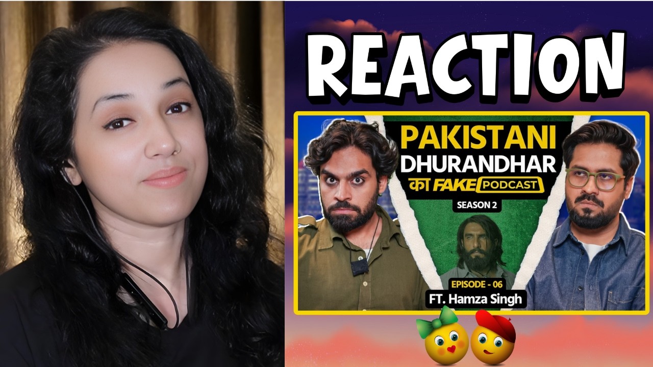Pakistani Spy - Hamza singh | FAKE PODCAST | REACTION | NANDINI KAUR