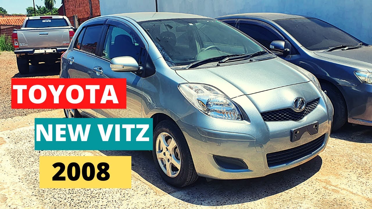 TOYOTA NEW VITZ ✅2008✅🔴CAJA AUTOMATICA✅MOTOR 1.300