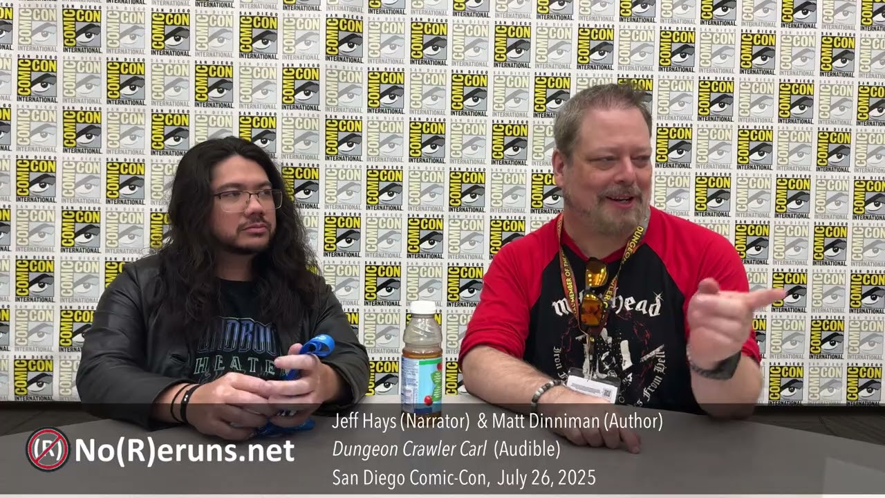 Dungeon Crawler Carl Q&A with Matt Dinniman & Jeff Hays (SDCC 2025)