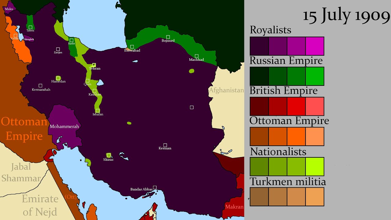 The Persian Constitutional Revolution: Every Day