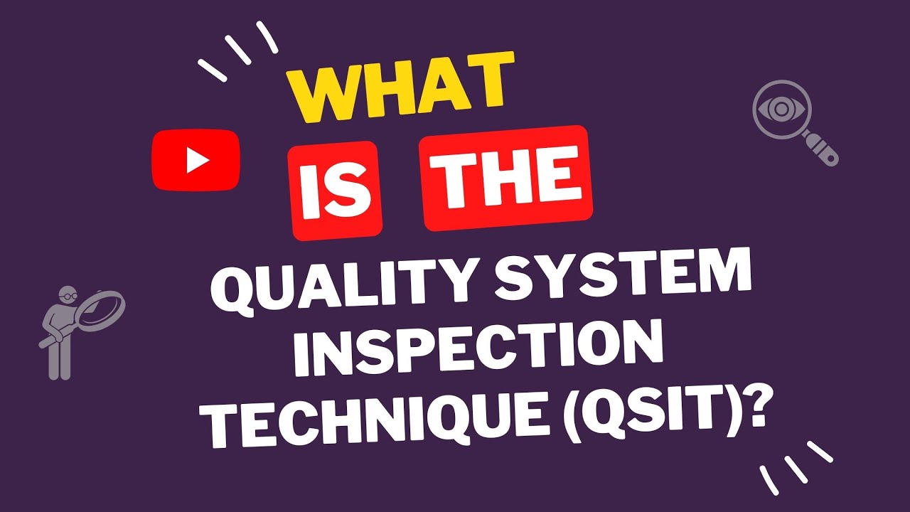 What is the Quality System Inspection Technique (QSIT) l FDA QSIT 21CFR 820 l The Learning Reservoir