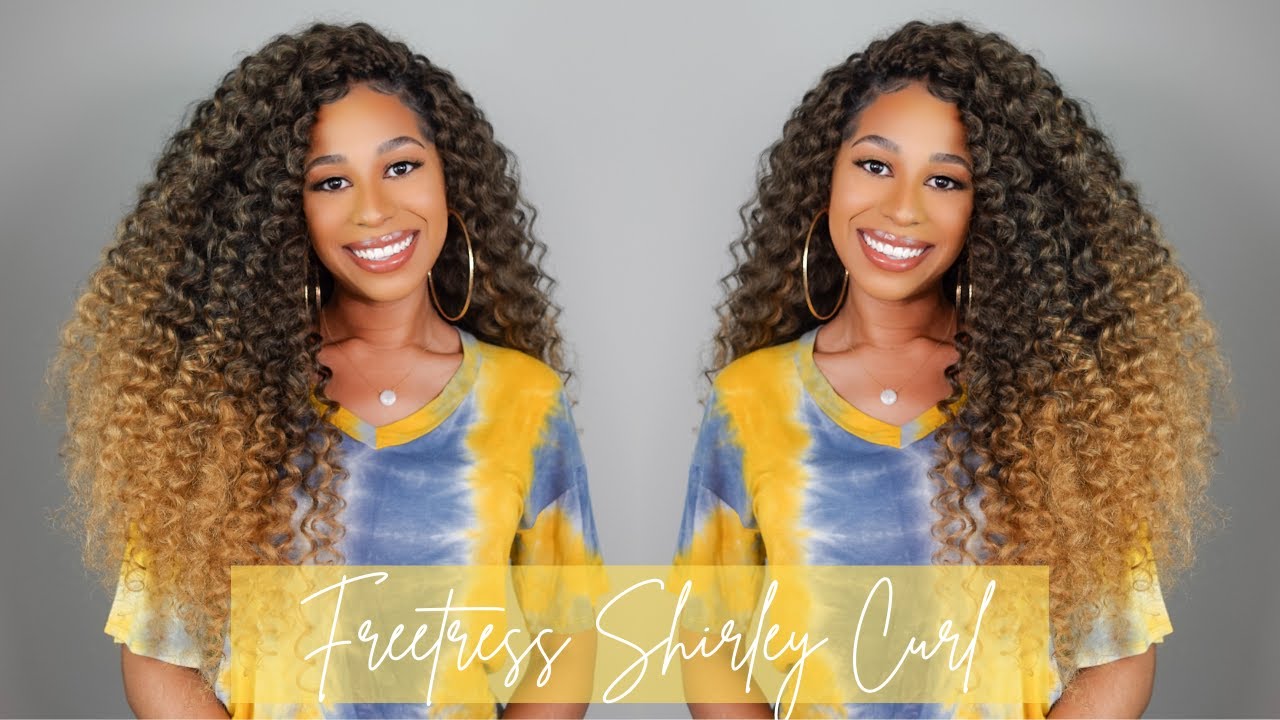 IT'S GIVING WHAT IT'S SUPPOSE TO GAVE!!! | FREETRESS SHIRLEY CURL