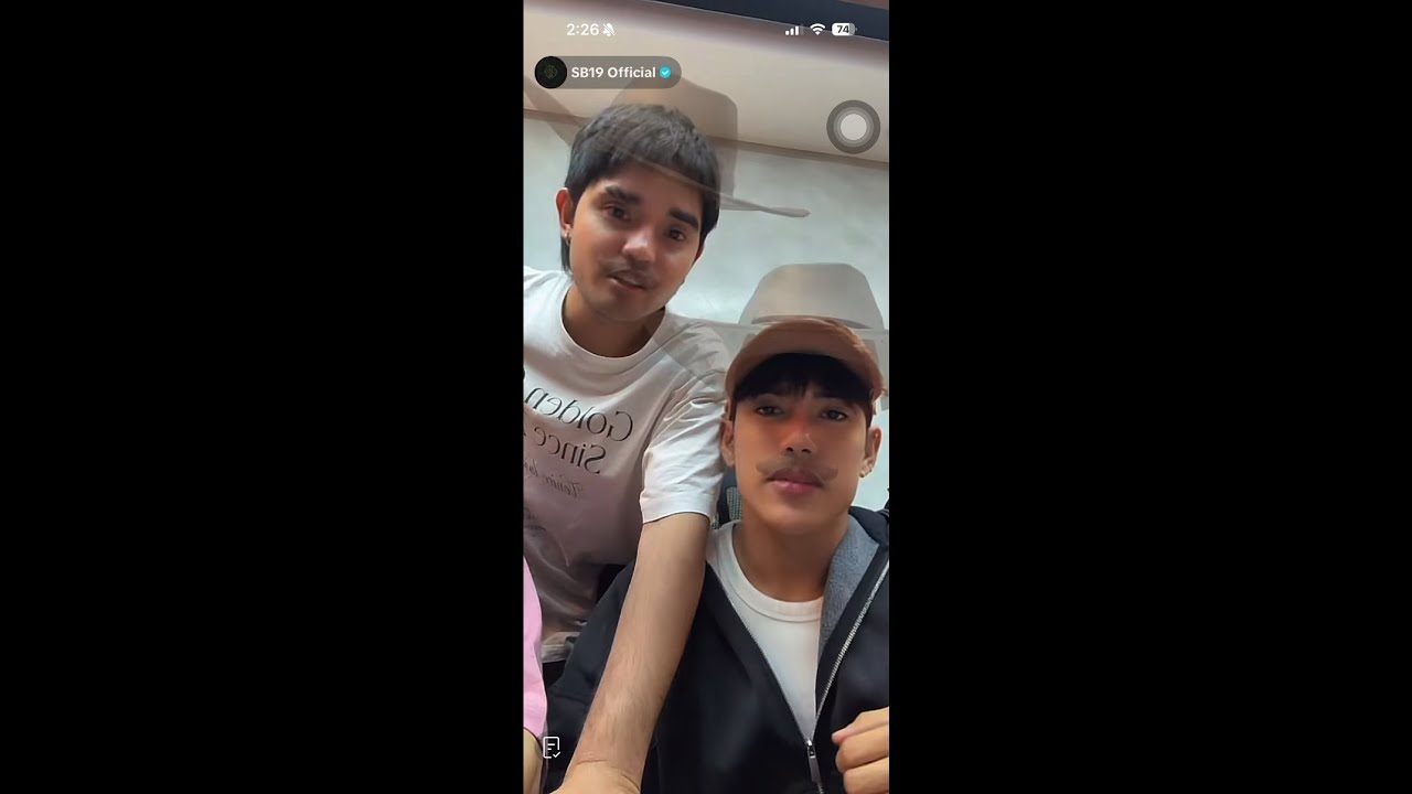 SB19 Tiktok live November 5, 2025