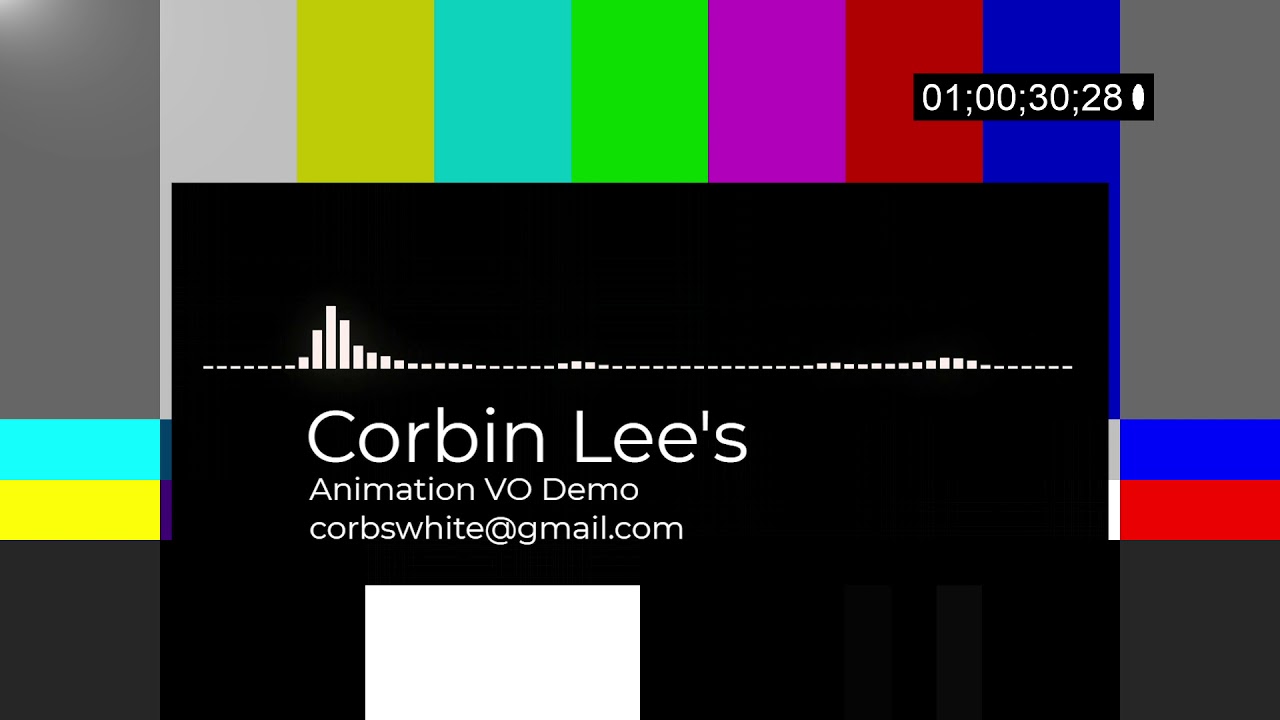 Corbin Lee's Animation Voice Over Demo