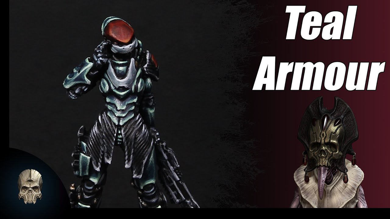 Hobby Tips: Painting Teal Armour on a Daoying Hacker from the Yu Jing in Infinity