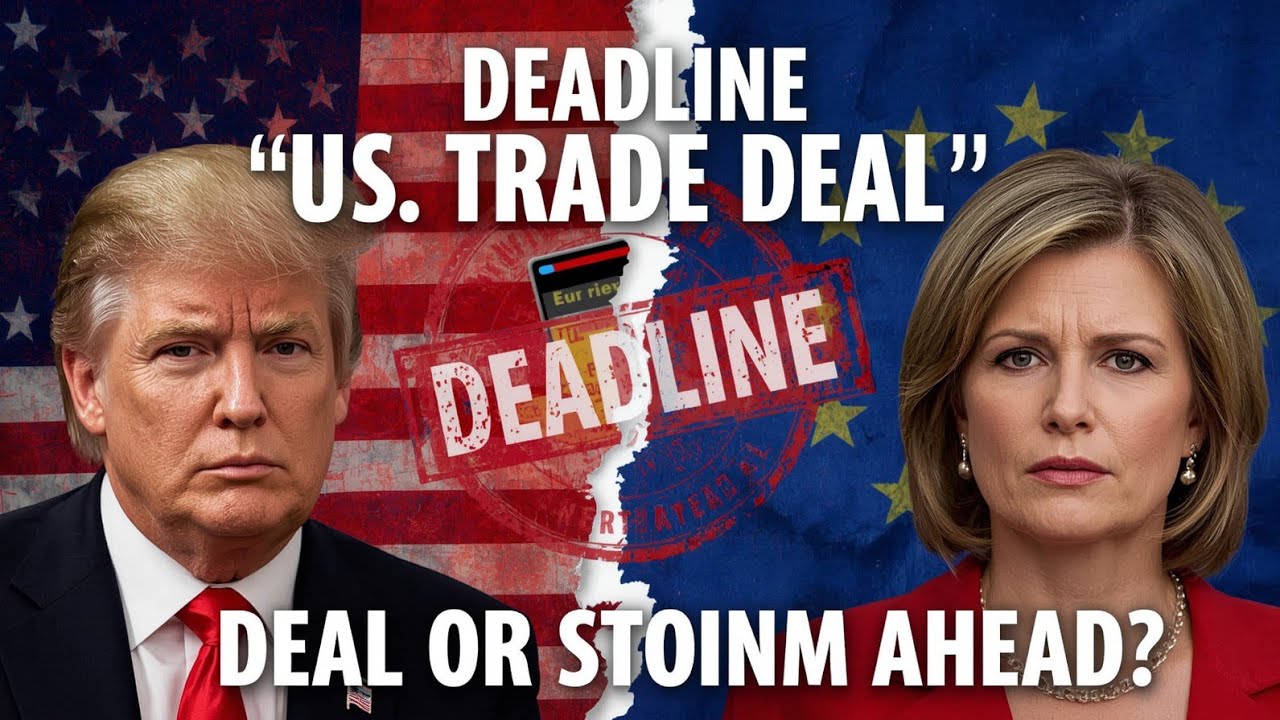 US-EU Trade Deal: Will It Happen or Collapse? | August 1 Deadline Explained