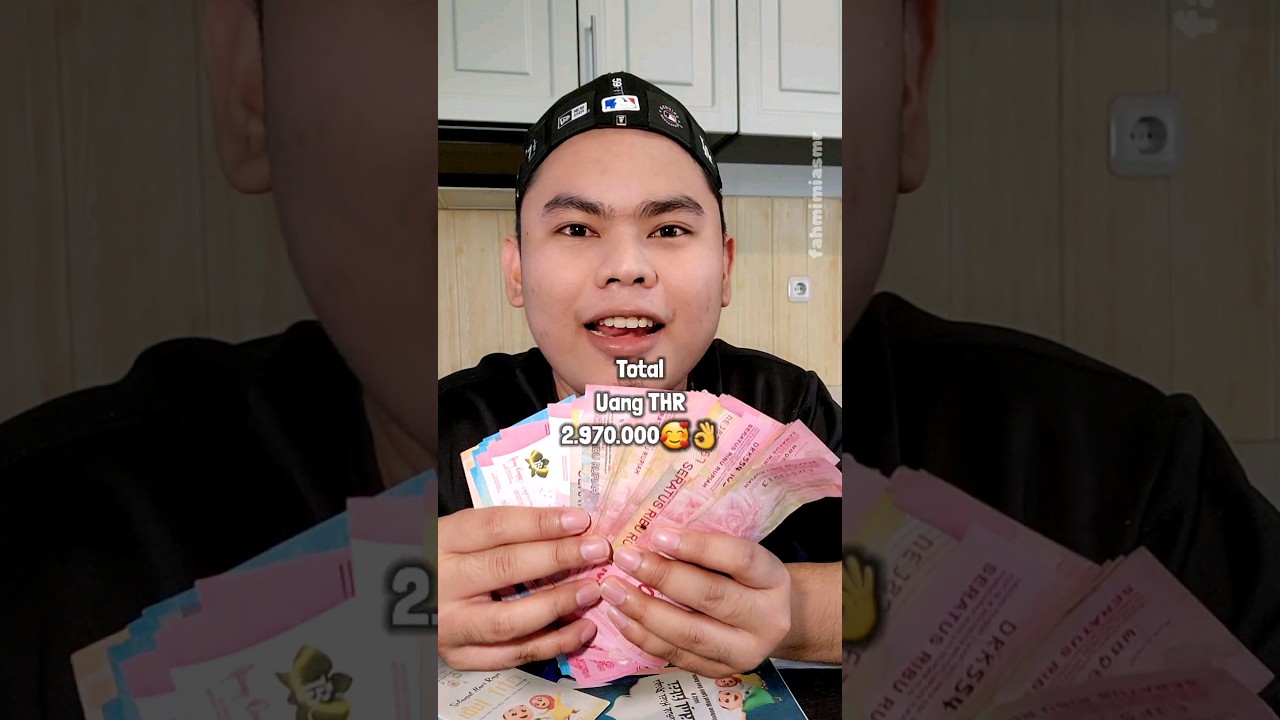 Unboxing Amplop THR Lebaran #lebaran #shorts