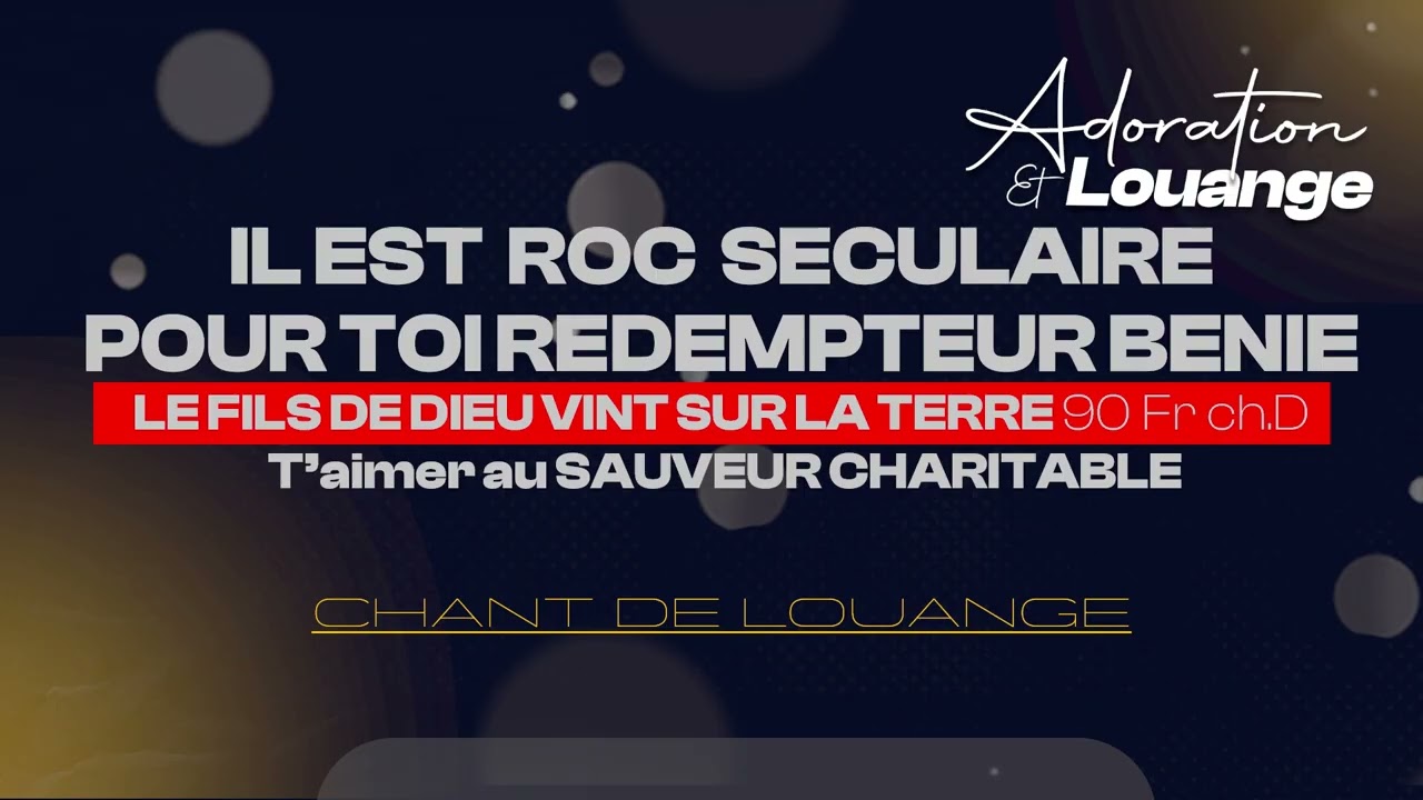 IL EST UN ROC SECULAIRE  - SOEUR MIRLANDE NOEL