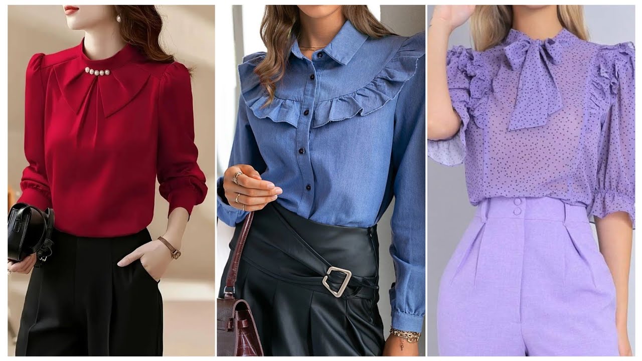 Moda 2026 BLUSAS BONITAS 100”Ideas De blusas bonitas MODELOS casuales 26 #fashion​#shirts​ #style​