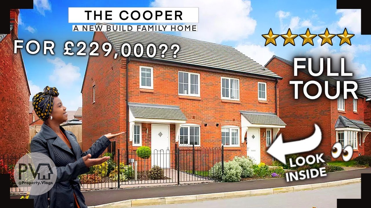 Inside a &pound;229K😱 NEW BUILD Starter Home Tour | Perfect for First-Time Buyers 🏡 | Bellway Cooper 2 Bed