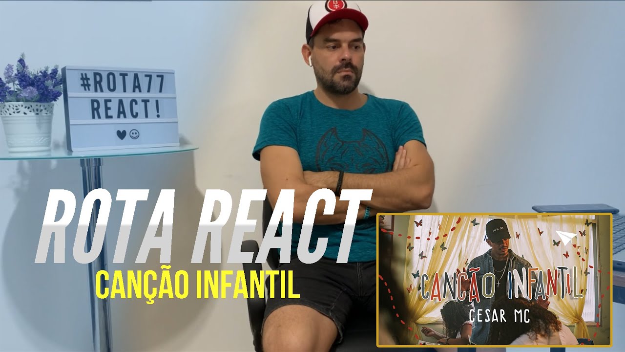 PASTOR REAGINDO A CANÇÃO INFANTIL - ROTA REACT