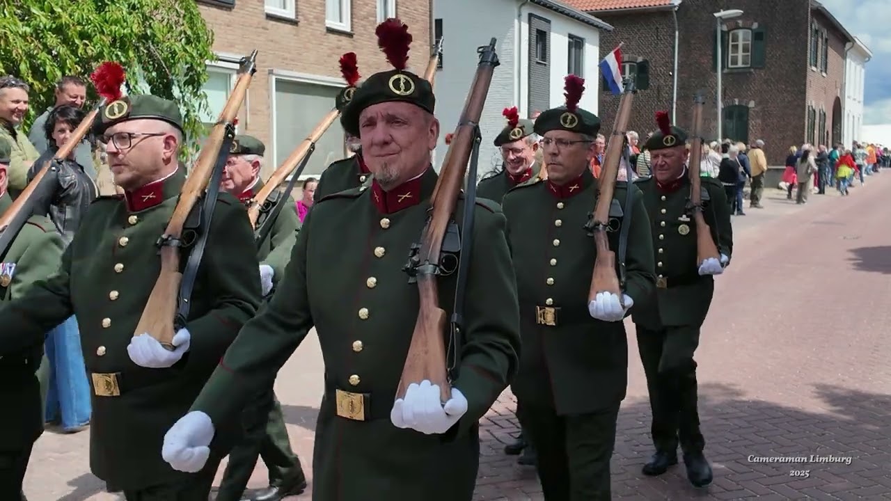 Bondschuttersfeest Sweikhuizen optocht (Berg afwaarts) 25-05-2025