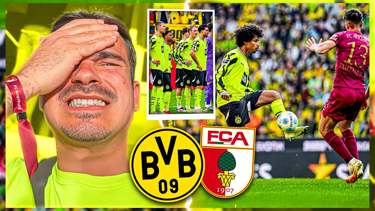 ICH BIN SPRACHLOS !!! 😔😢 DORTMUND vs AUGSBURG - Stadionvlog